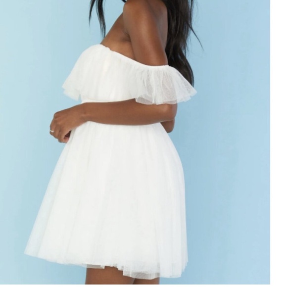 NWT Show Me Your MuMu x Disney Cinderella Have A Ball Babydoll Tulle Dress XL - Picture 3 of 15